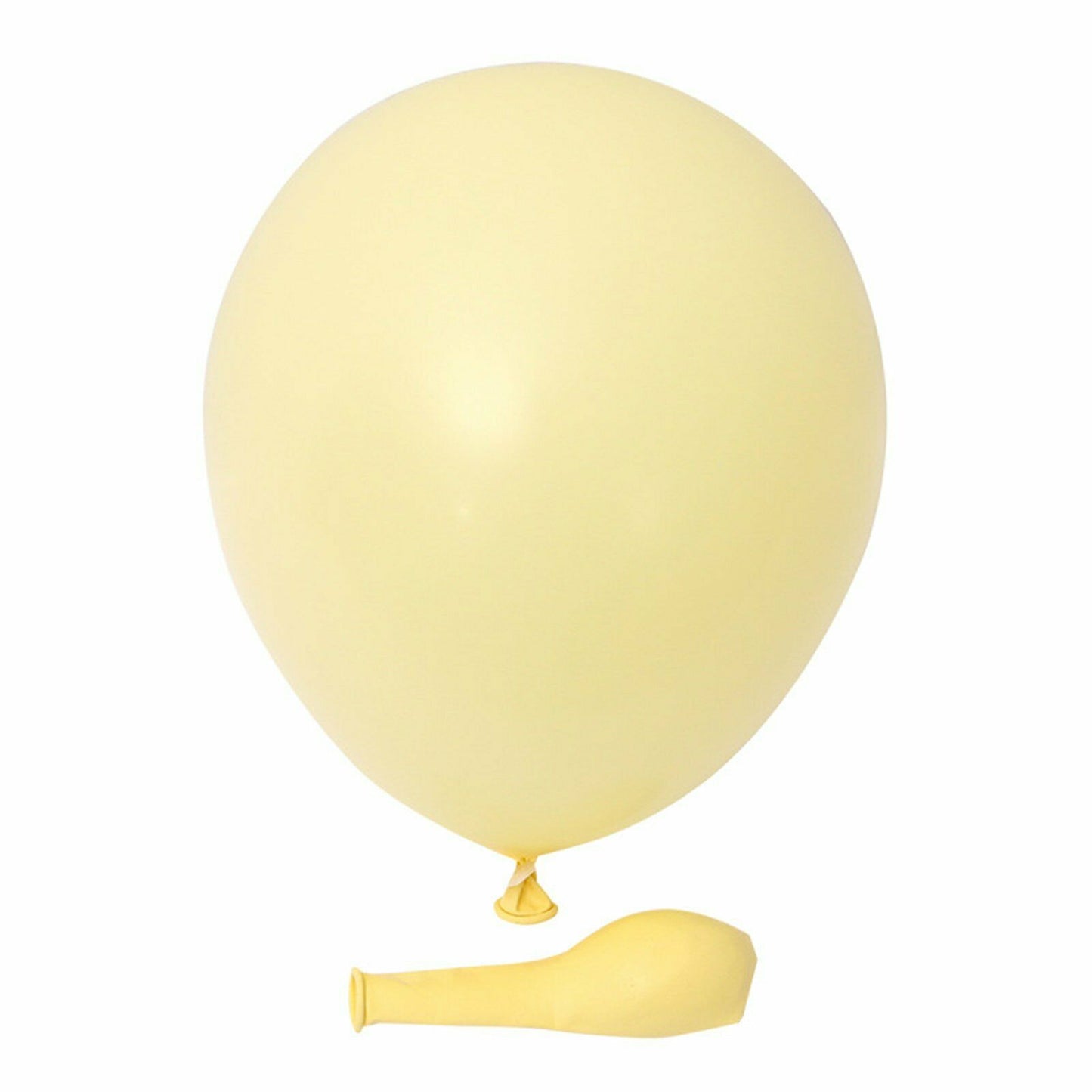 10pcs of 25cm Yellow Macaron Latex Standard Helium Balloon Party Wedding Birthday