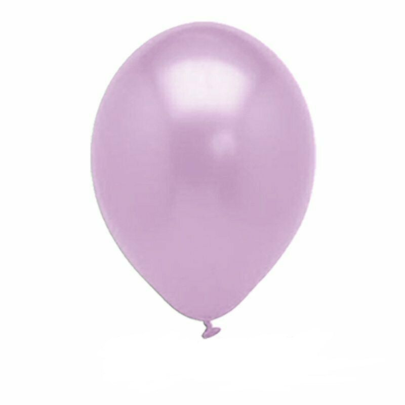 10pcs of 25cm Light Purple Pearl Latex Standard Helium Balloon Party Wedding Birthday