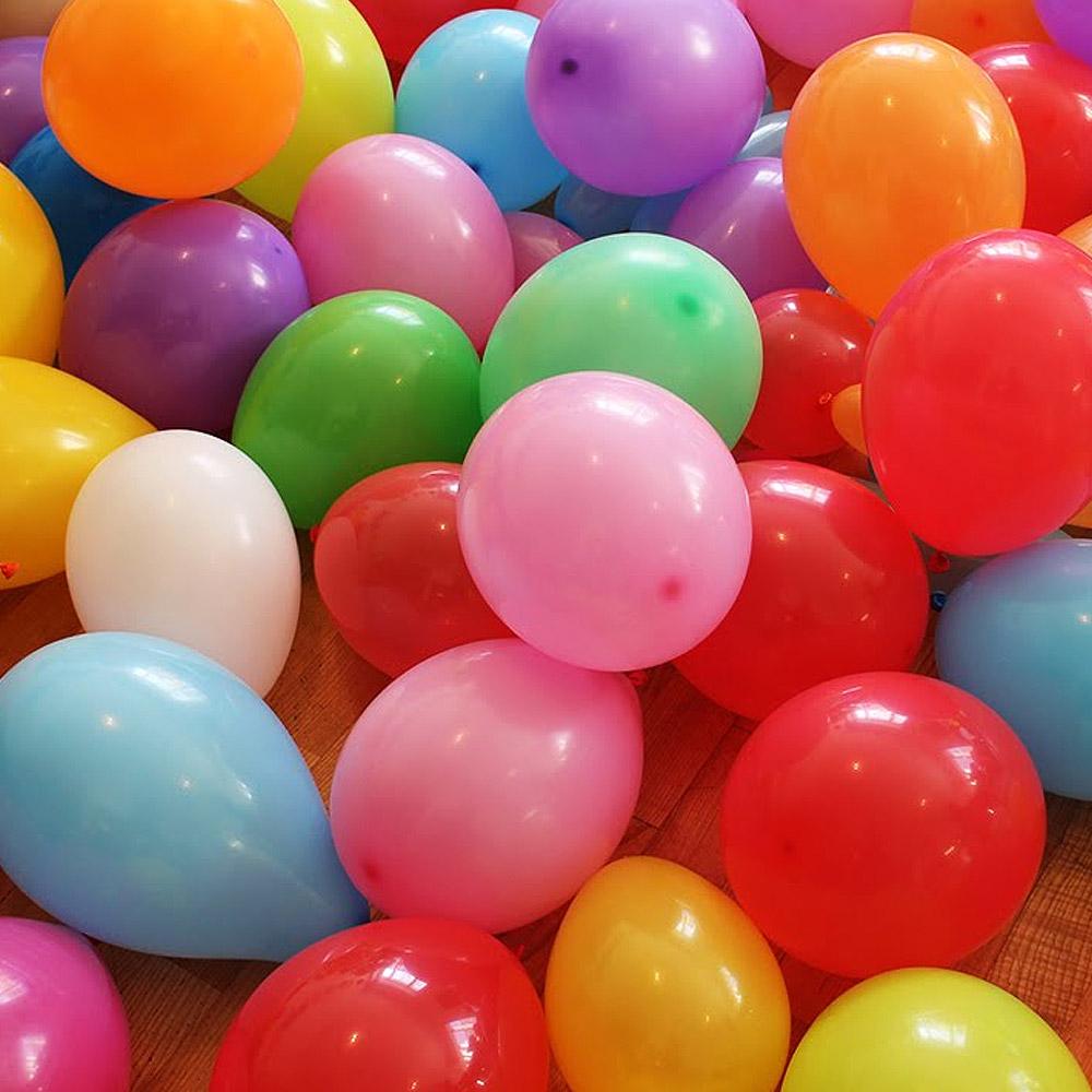 10pcs of 25cm Baby Pink Latex Standard Helium Balloon Party Wedding Birthday