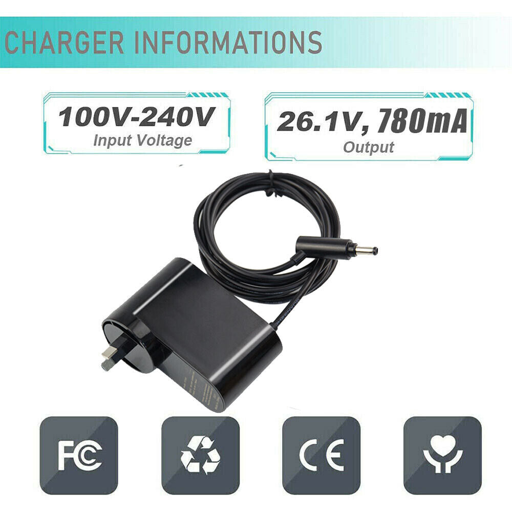 For Dyson V10 V11 V6 V7 V8 Battery Charger Animal Absolute Power Adapter Cable