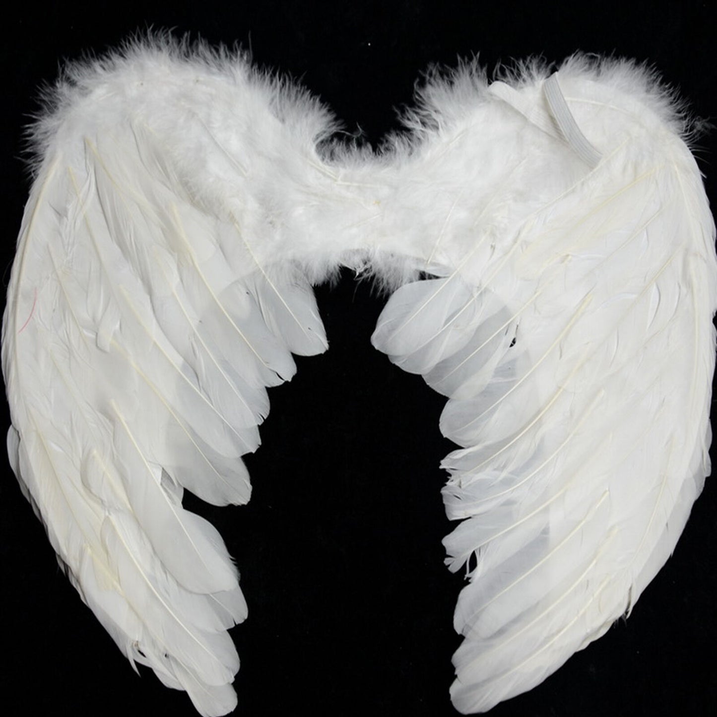 100cm X 80cm Feather Wings White Angel Fairy Adults Dress Costume Halloween