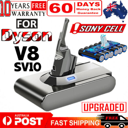 Replacement Battery for Dyson V8 Animal SV10 V8 Absolute V8 Fluffy V8 Motorhead