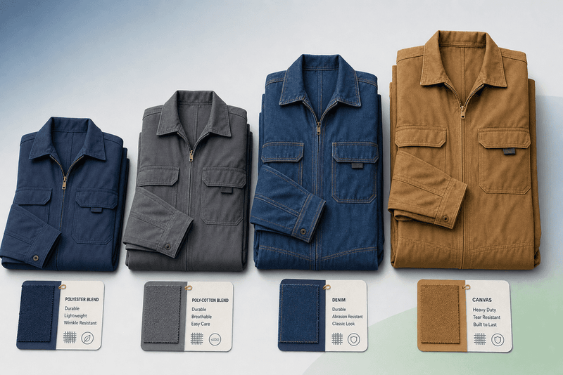 Men's Industrial Coveralls Compared by Size, Fabric, and Price