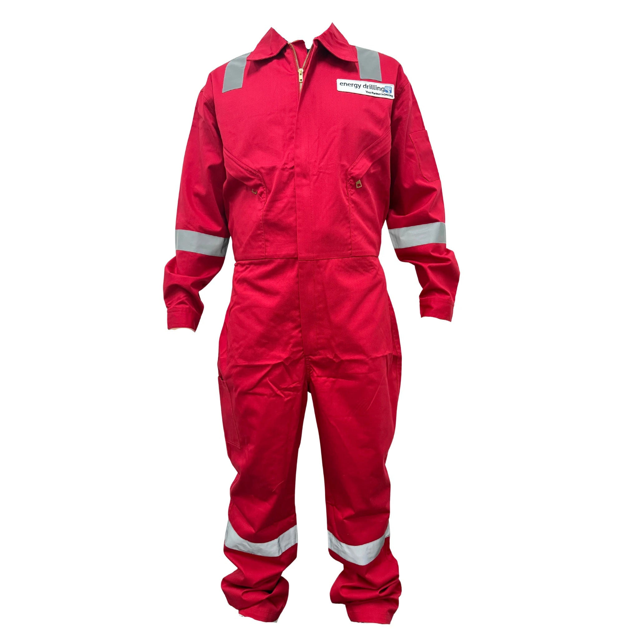 Industrial Coveralls with Reflective Tape