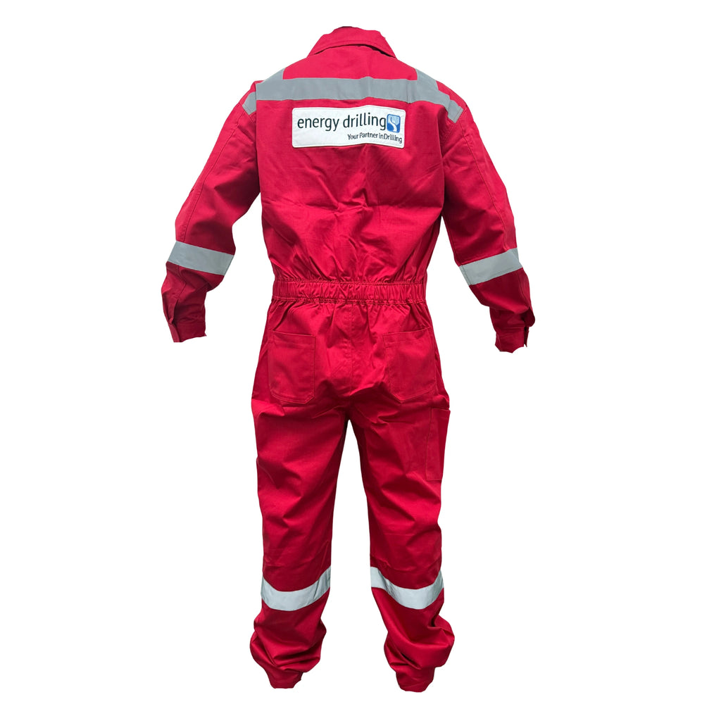 Industrial Coveralls with Reflective Tape