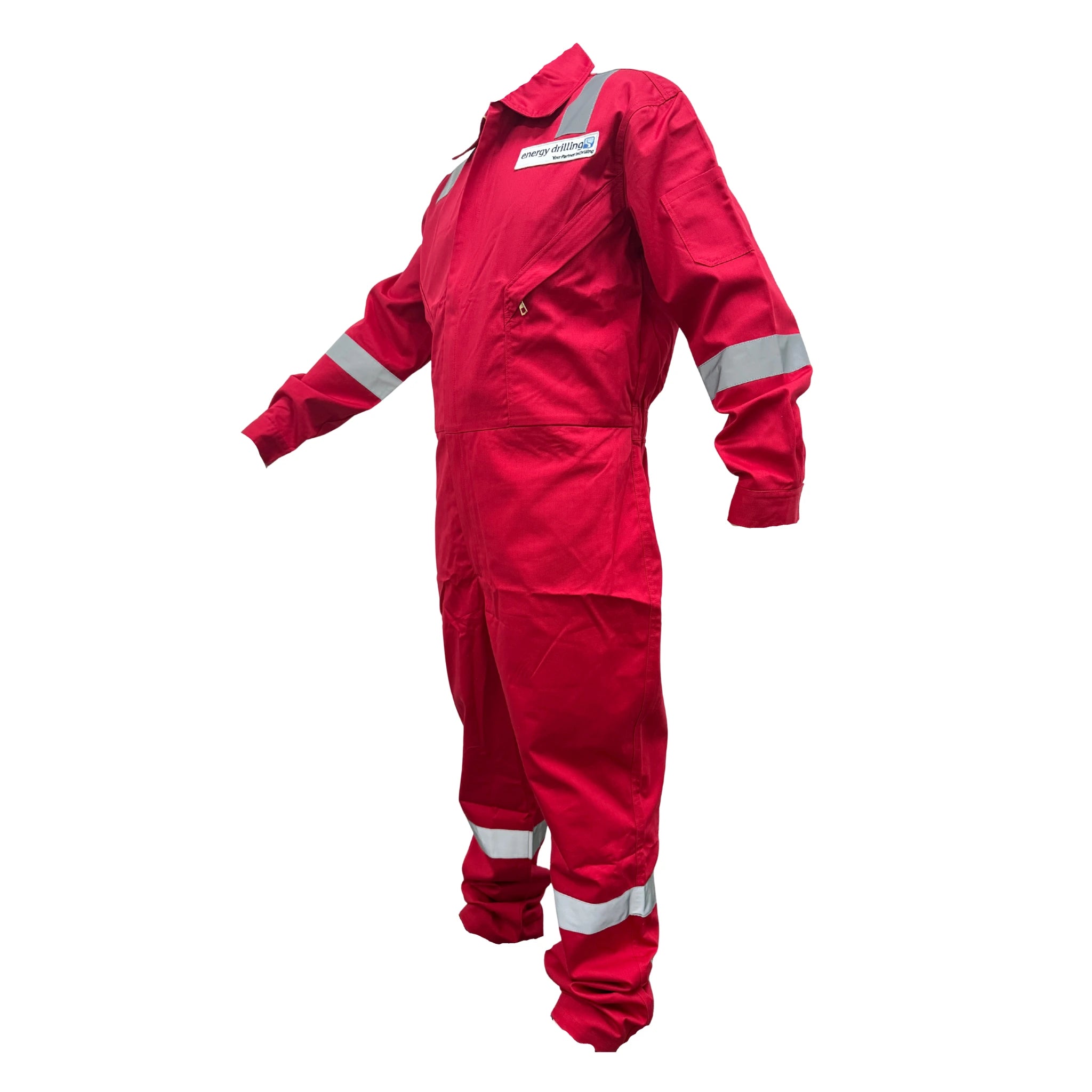 Industrial Coveralls with Reflective Tape