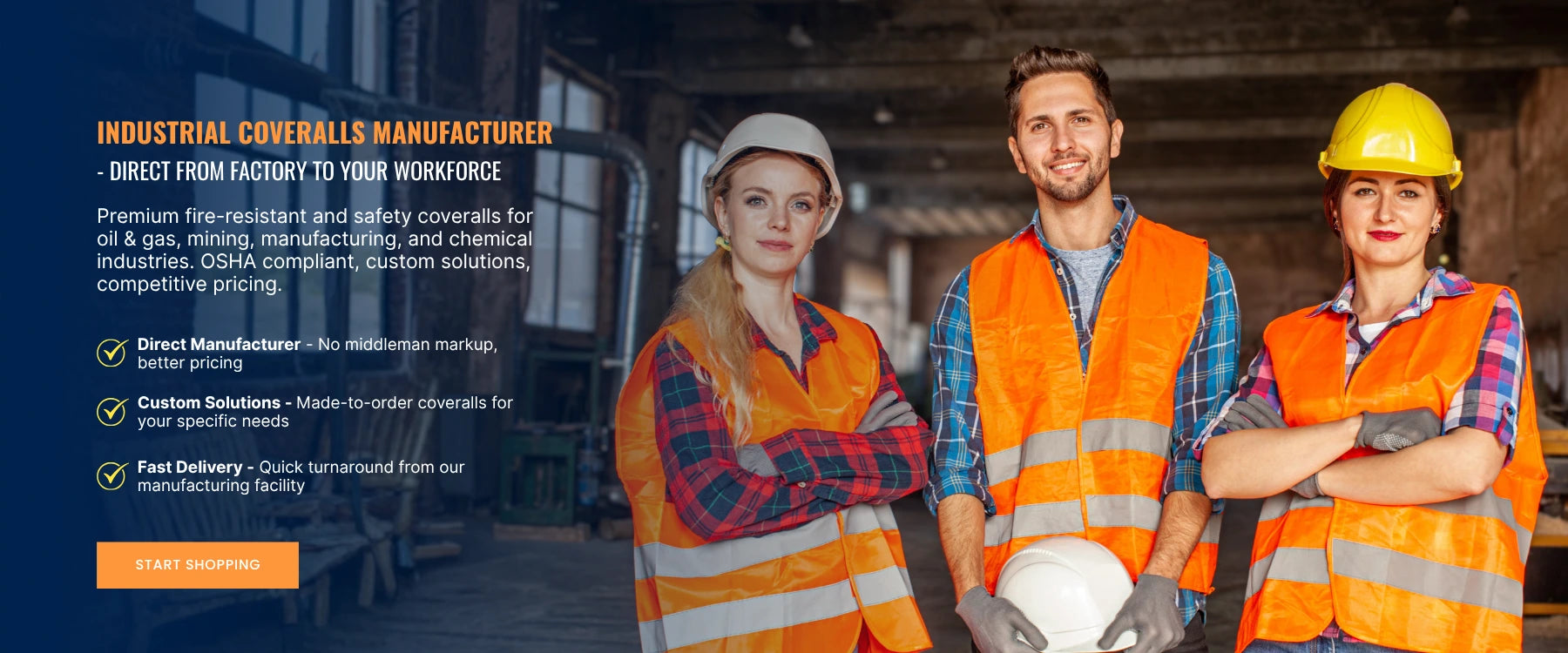 Industrial Coverall Manufacturer