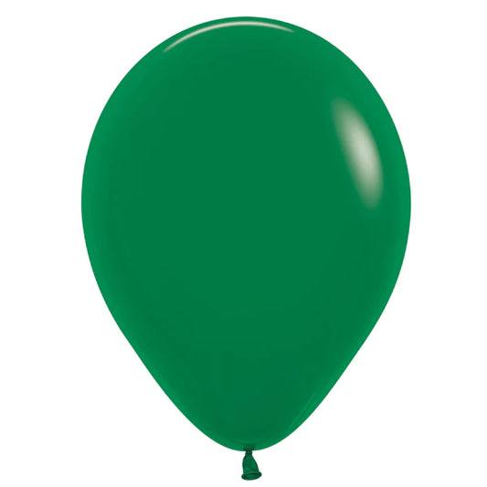 10pcs of 25cm Forest Green Latex Standard Helium Balloon Party Wedding Birthday