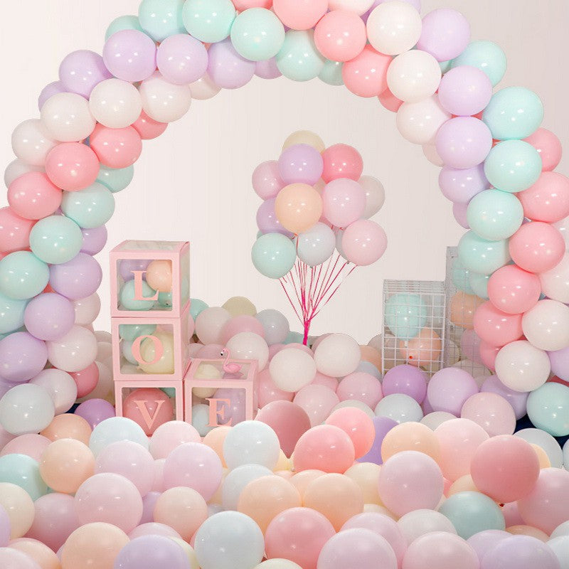 10pcs of 25cm Mix Macaron Color  Latex Standard Helium Balloon Party Wedding Birthday