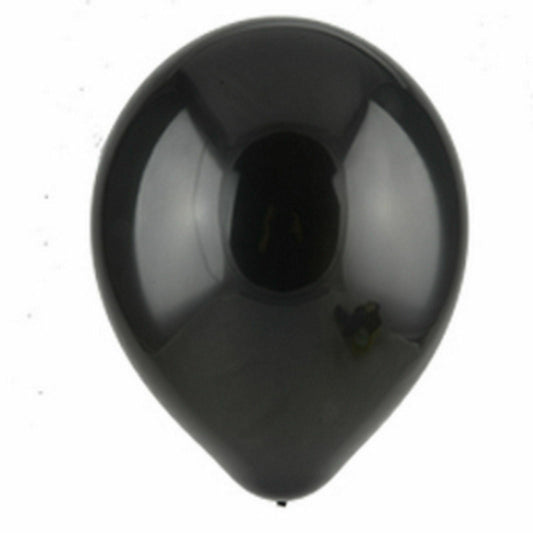 10pcs of 25cm Black Latex Standard Helium Balloon Party Wedding Birthday
