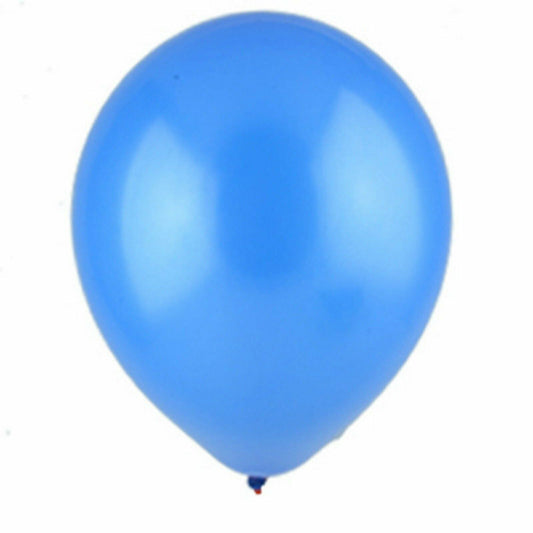 10pcs of 25cm Blue Latex Standard Helium Balloon Party Wedding Birthday