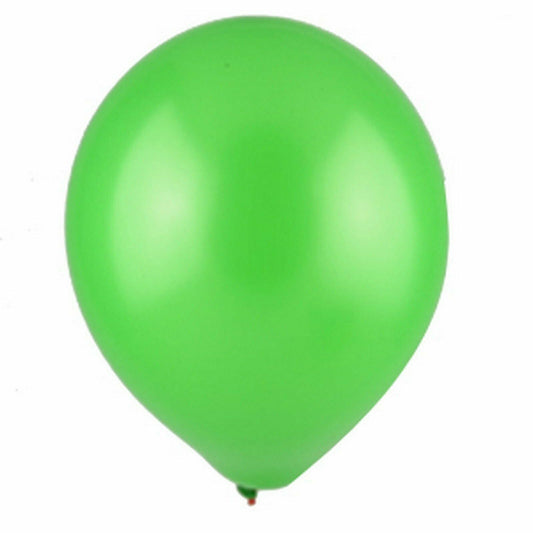 10pcs of 25cm Flash Green Latex Standard Helium Balloon Party Wedding Birthday