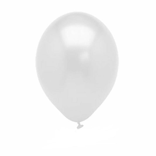 10pcs of 25cm White Pearl Latex Standard Helium Balloon Party Wedding Birthday