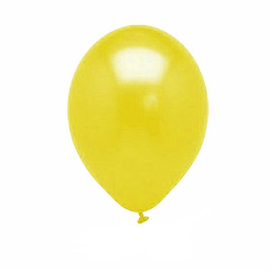 10pcs of 25cm Yellow Pearl Latex Standard Helium Balloon Party Wedding Birthday