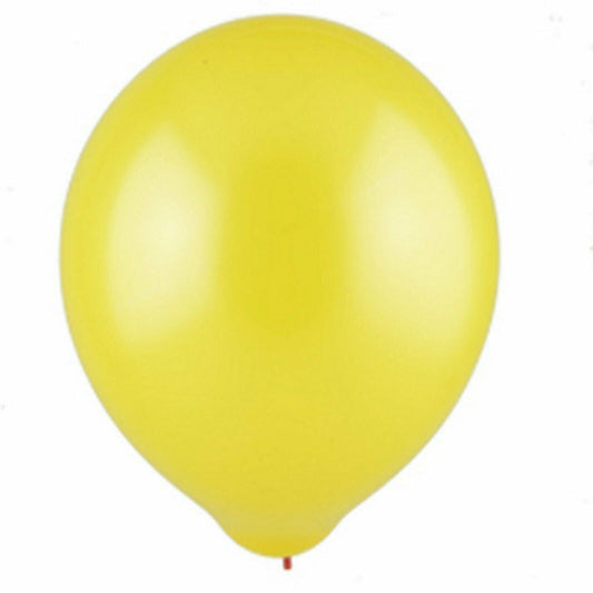 10pcs of 25cm Yellow Latex Standard Helium Balloon Party Wedding Birthday