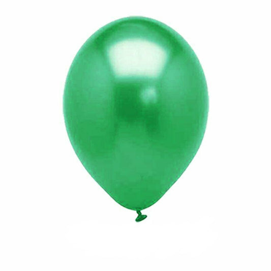 10pcs of 25cm Dark Green Pearl Latex Standard Helium Balloon Party Wedding Birthday
