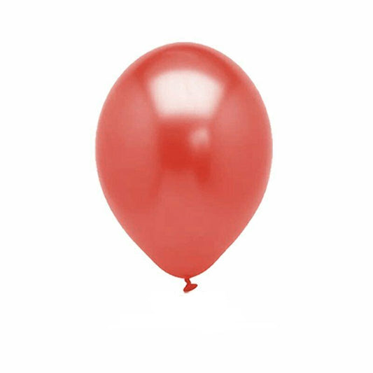 10pcs of 25cm Red Pearl Latex Standard Helium Balloon Party Wedding Birthday