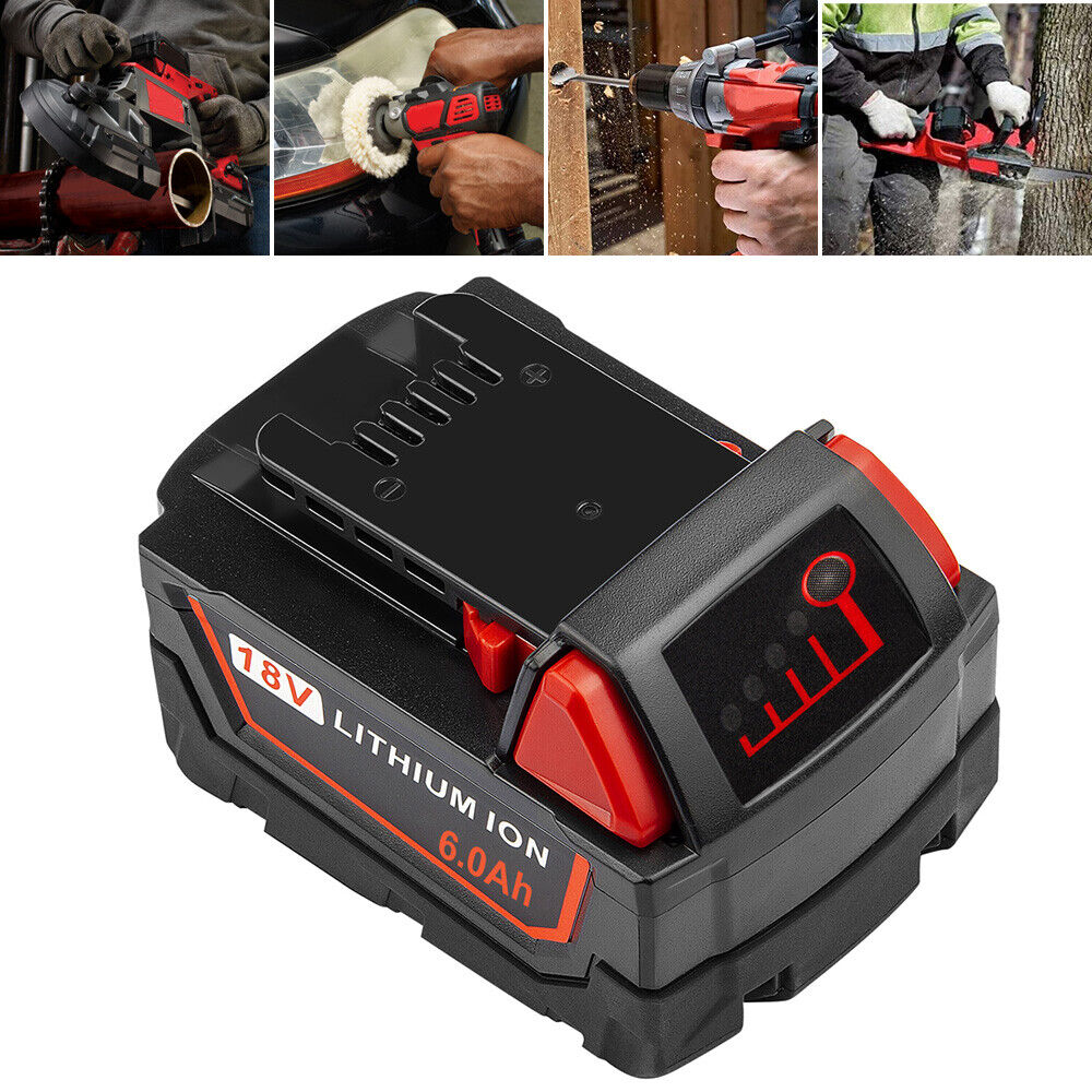 For Milwaukee M18 XC 6.0 9.0AH 18V Extended Capacity Battery Charger 48-11-1860