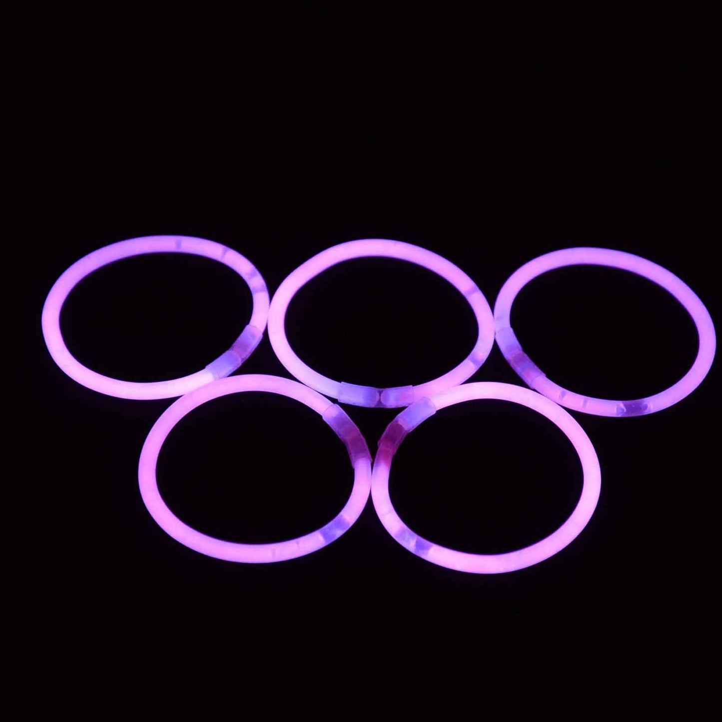 100pcs Pink Glow Sticks Bracelets Light Party Glowsticks Glow in the dark Toys Light
