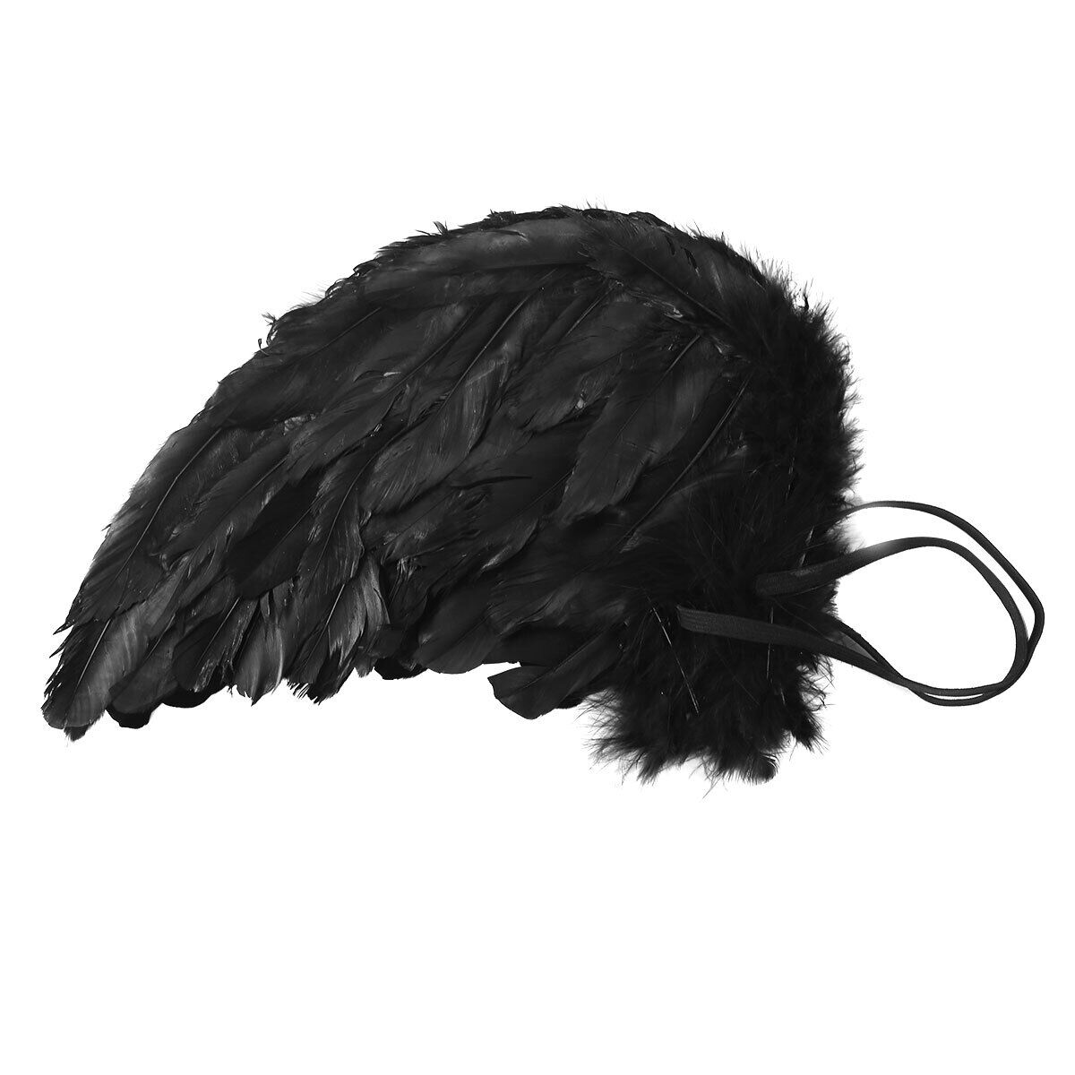 100cm X 80cm Feather Wings Angel Fairy Black Devil Halloween Extra Large Size