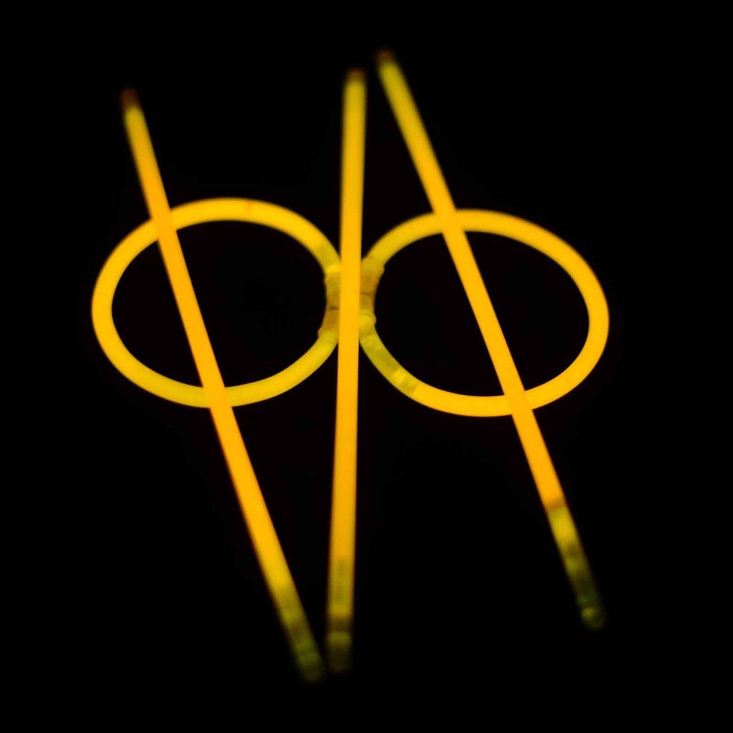 100pcs Orange Glow Sticks Light Bracelets Disco Party Bulk stick glowsticks