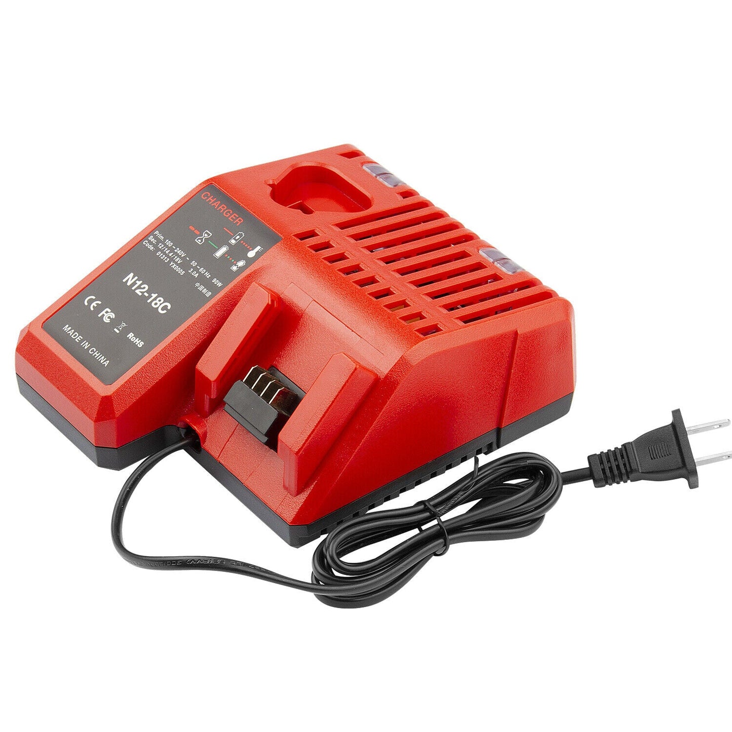For Milwaukee M18 XC 6.0 9.0AH 18V Extended Capacity Battery Charger 48-11-1860