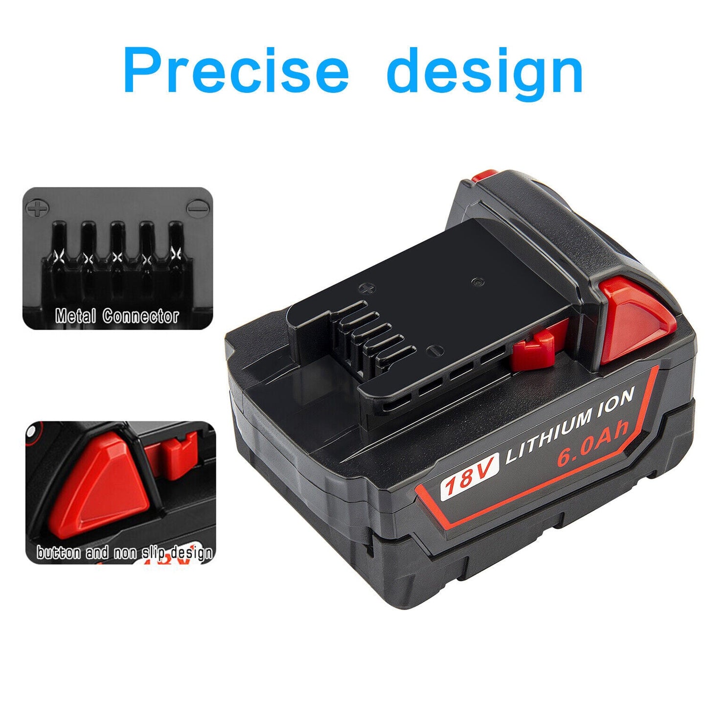For Milwaukee M18 XC 6.0 9.0AH 18V Extended Capacity Battery Charger 48-11-1860